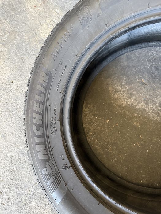3 anvelope iarna 205/60/16 , Michelin , 6 mm !