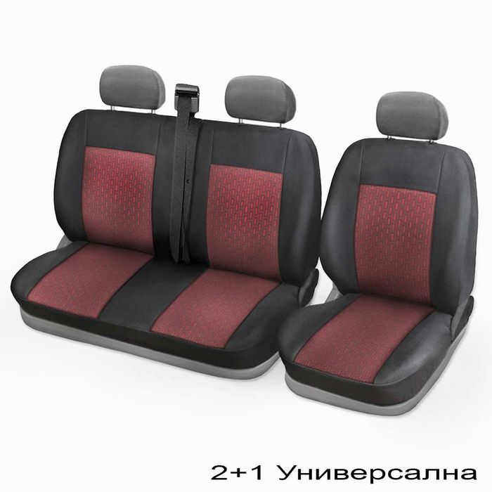 Калъфи 2+1 Mercedes Sprinter W901 / 1995-2006 / 8 десена
