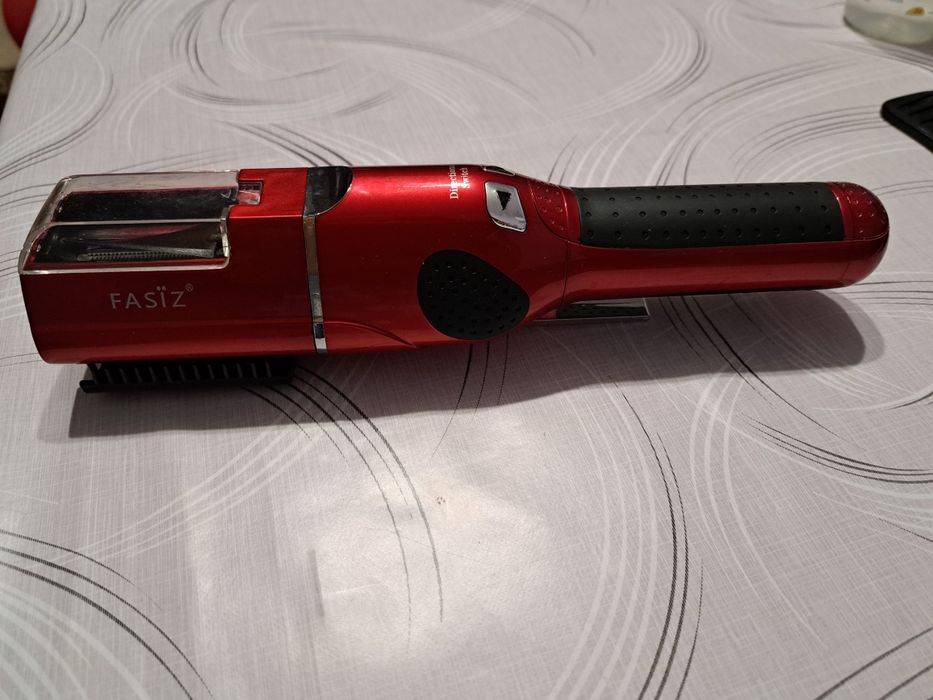 Машинка за премахване на цъфтящи краища на косата, Fasiz, Червен