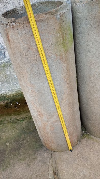 4 tuburi beton diametrul 35 cm lung. 1 m