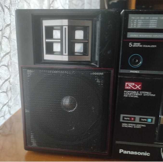 стерео радио касетофон Panasonic RX-CW26L двукасетъчен=65€