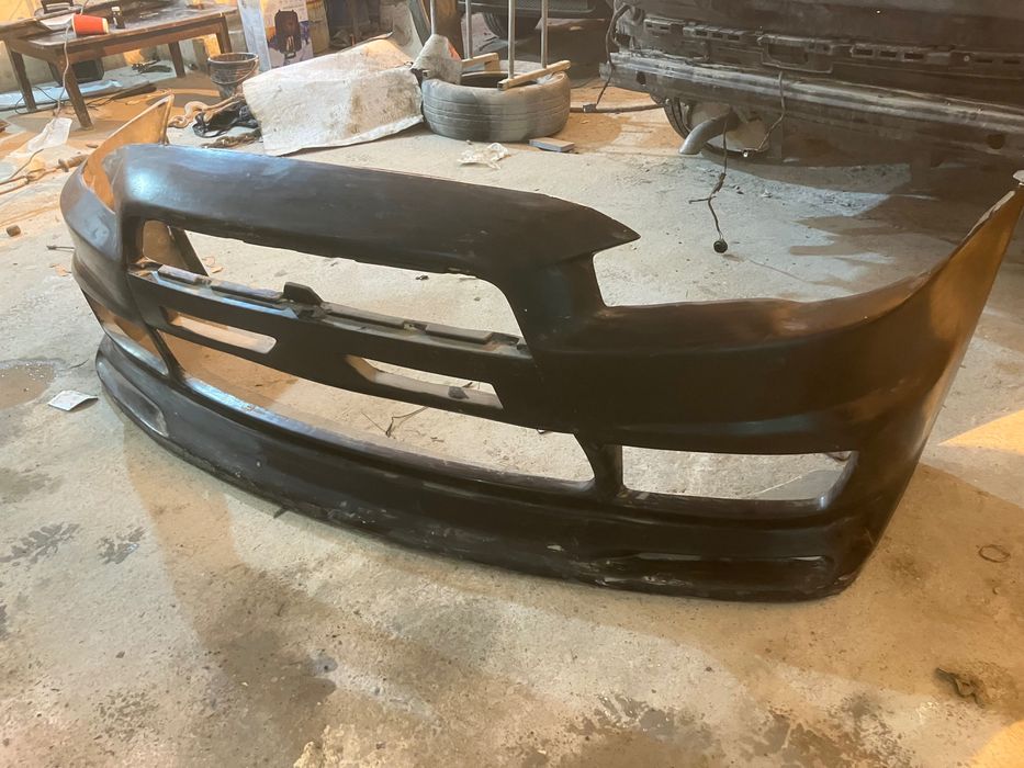 Кастомный передний бампер на Lancer 10