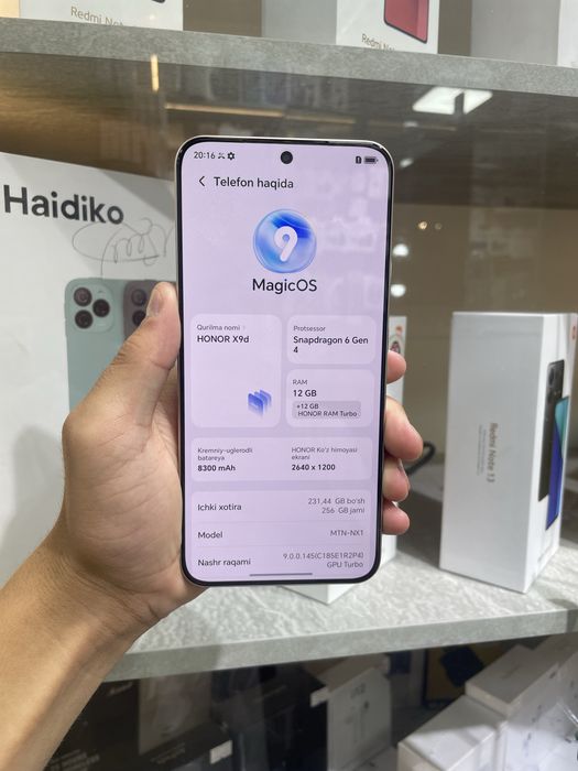 Honor X9d yengii