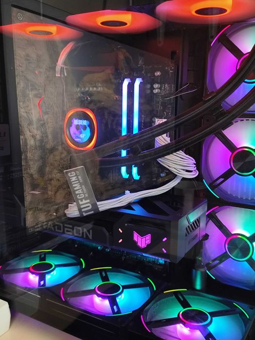 Carcasa PC-O11 Dynamic Black + 6 ventilatoare Lian Li + controler