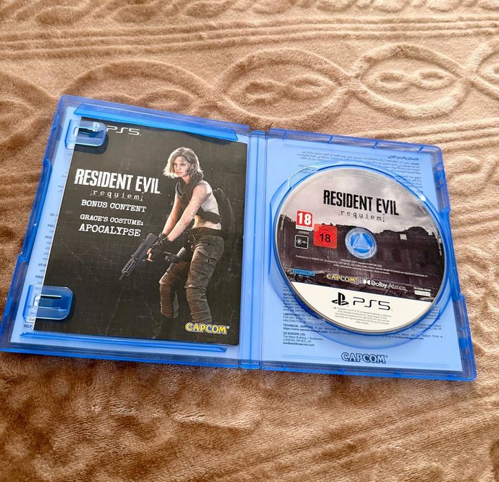 Диск на PS5 Resident evil requiem