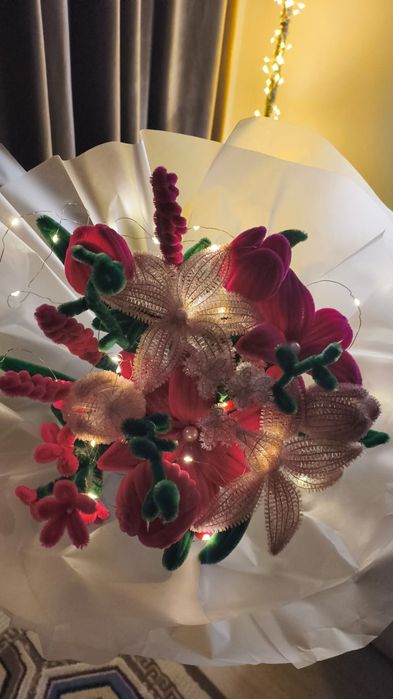 Цветы ручной работы