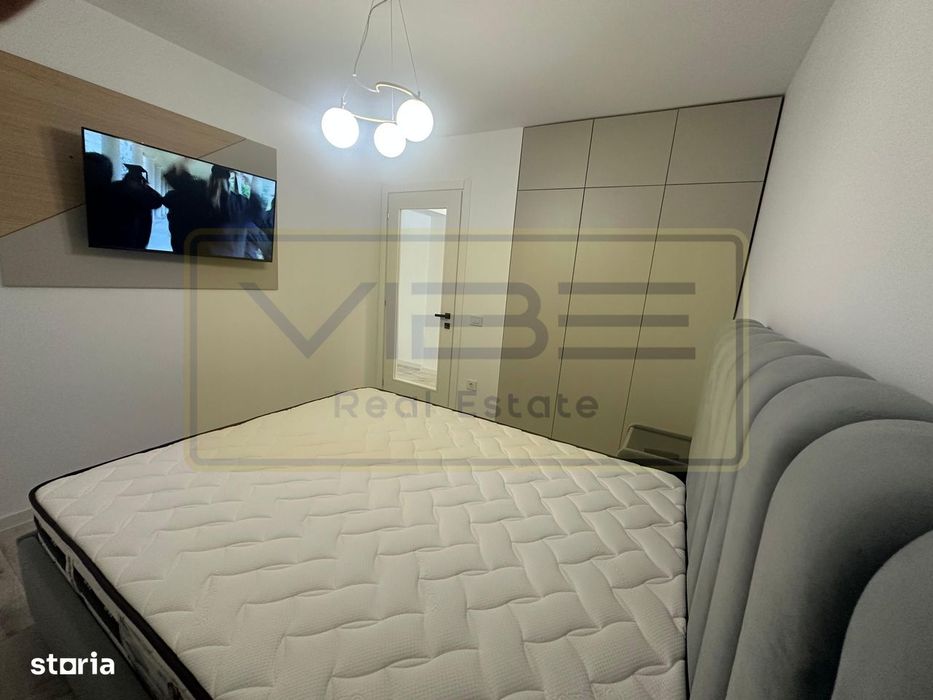 Poitiers Tower -Prima inchiriere - 2 camere + dressing  - mobilat mode
