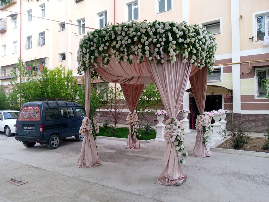 Skidkada Afarmleniya karabl kalso' to'y va beshik to'y bezatish xizmat