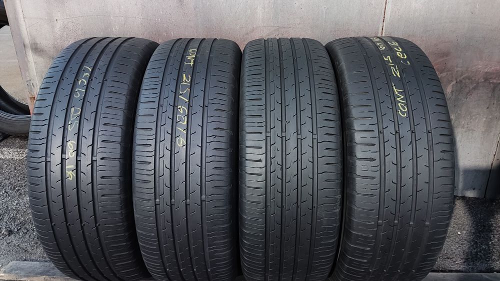 4бр летни гуми 215/60/16 Continental Eco Contact 6
дот22
6-6.4mm
Добр