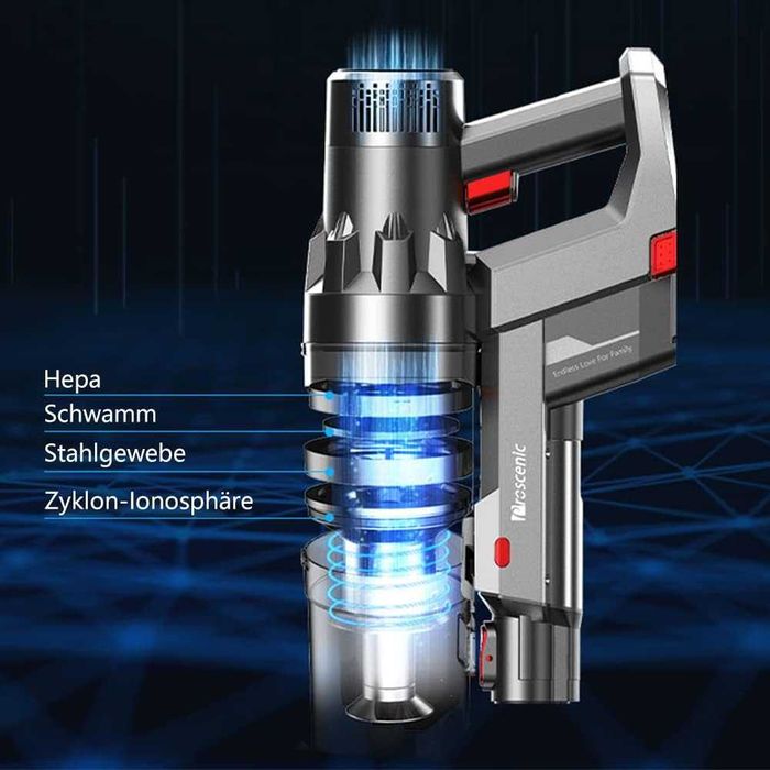 Безкабелна прахосмукачка 
Proscenic P11 Cordless Vacuum Cleaner