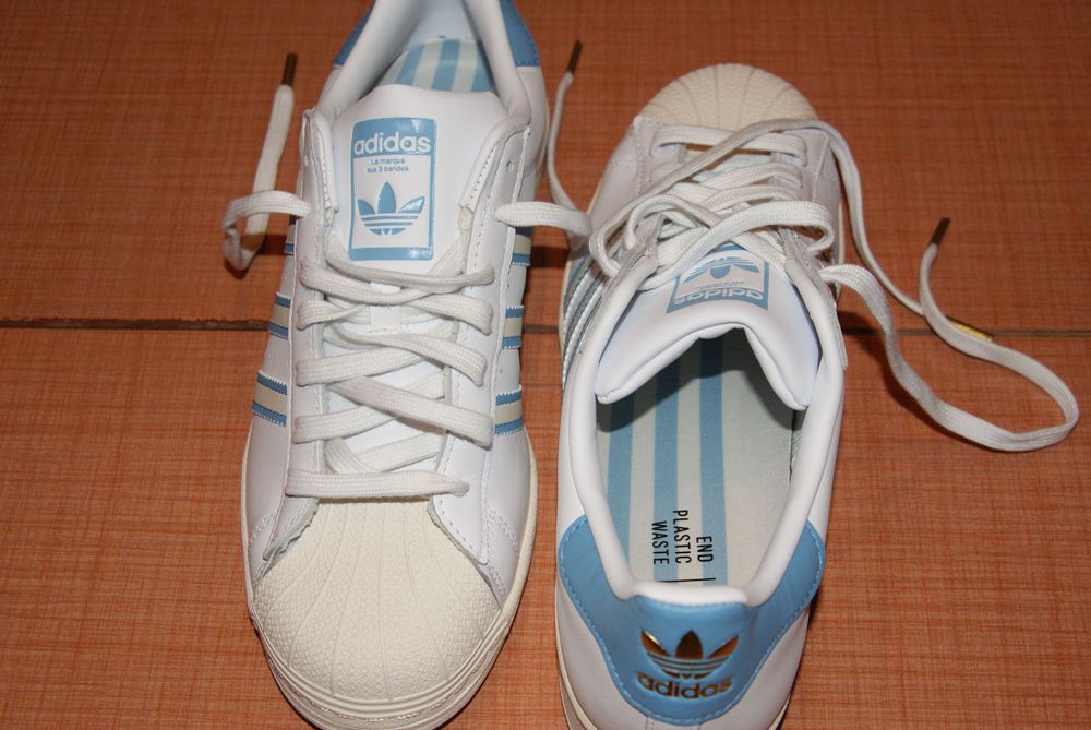 бели Stan Smith - Adidas кецове UK9 EU 43