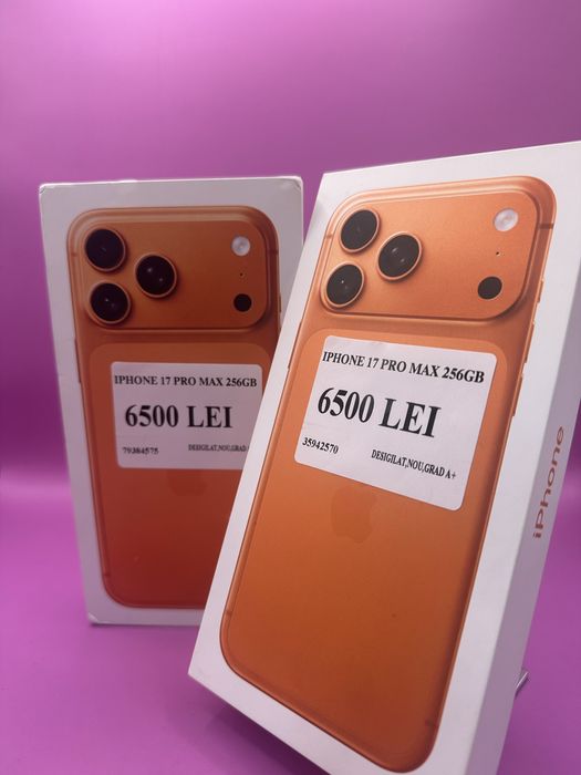 Iphone 17 PRO MAX 256GB •Matei Amanet Margeanului•35942