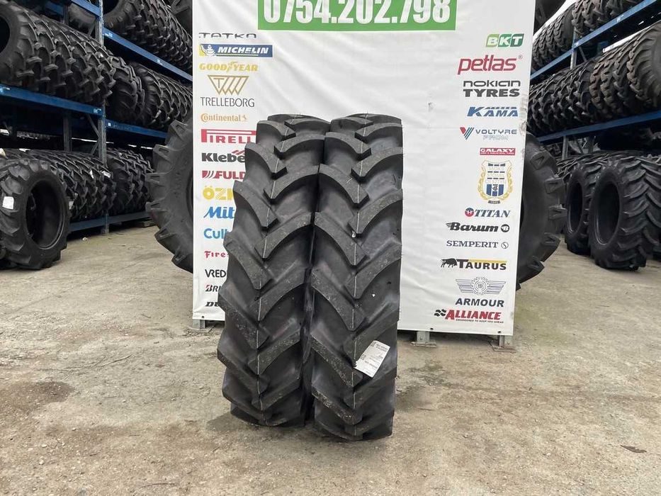 12.4-32 anvelope noi cu 8 pliuri marca OZKA pentru tractor spate