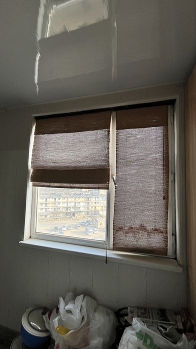 Жалюзи бамбук и алюминий