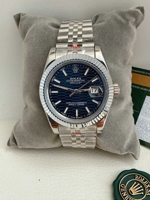 Rolex Datejust Blue Dial Oyster automatic