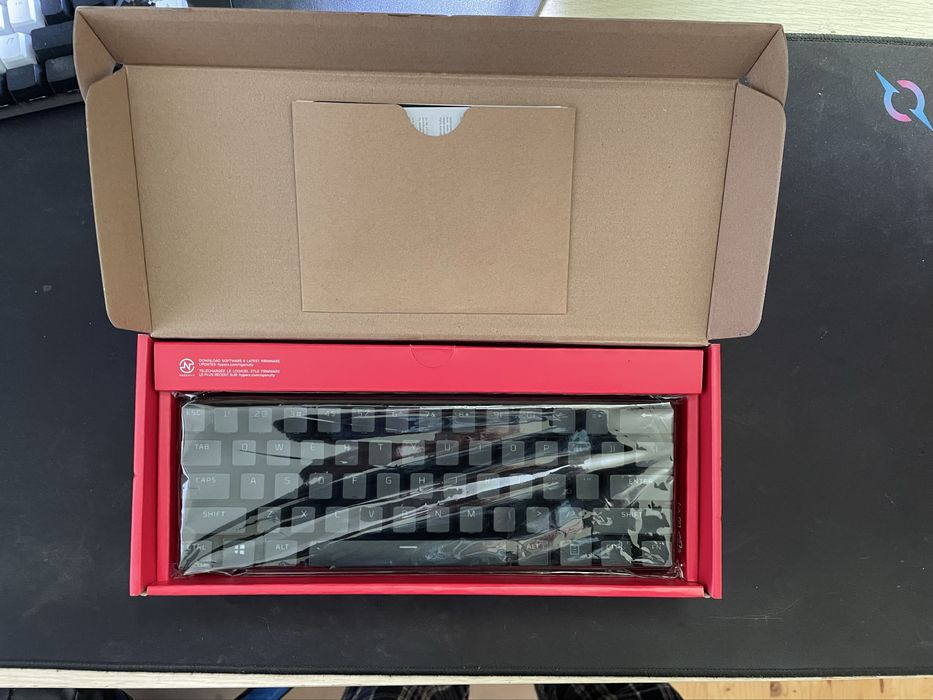 Tastatură HyperX Alloy Origins 60 (US Layout, 60%, red switches)