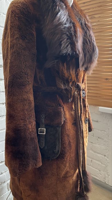 Шуба натуральная -мутон 44-46