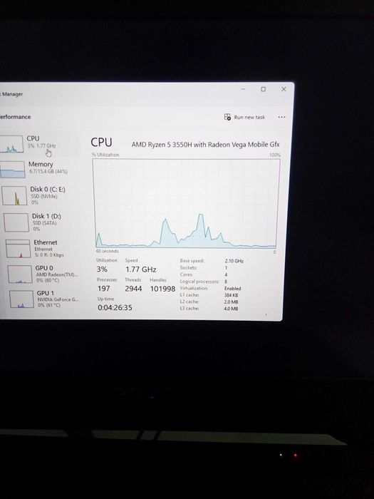 Laptop gaming ASUS TUF,in stare buna.