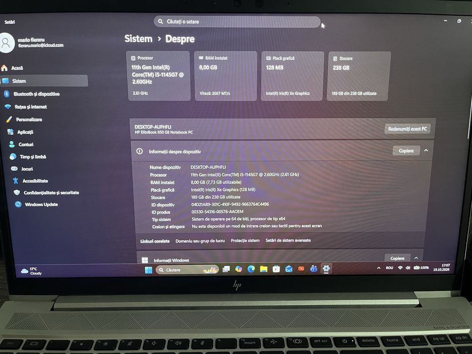 HP Elitebook 850 g8