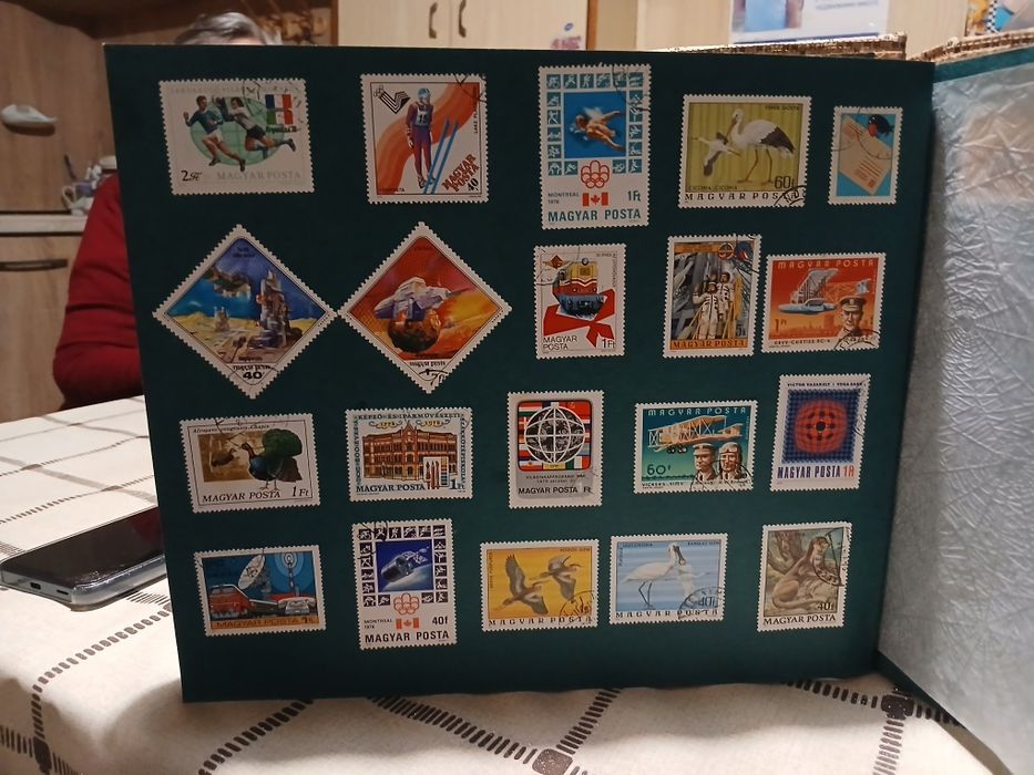 Стари марки унгарски и усср и куба