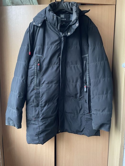 Чёрная куртка зимняя