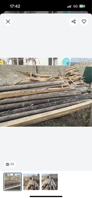 Балка, страпила ағаштары сатылады