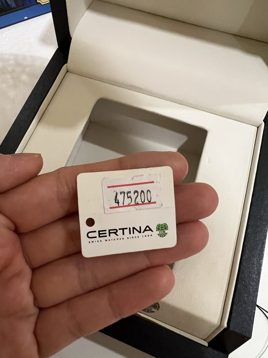 Швейцарские часы Certina