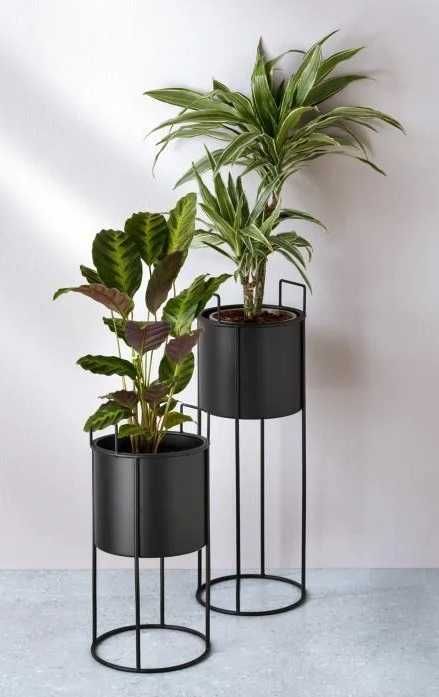 Цветарник Метална Саксия стойка за цветя Поставка 3 вида