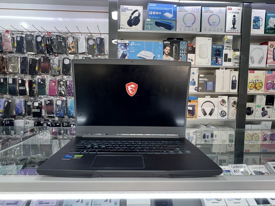 Продается MSI Thin 15 каробка документ, в хорошем состоянии с гарантей