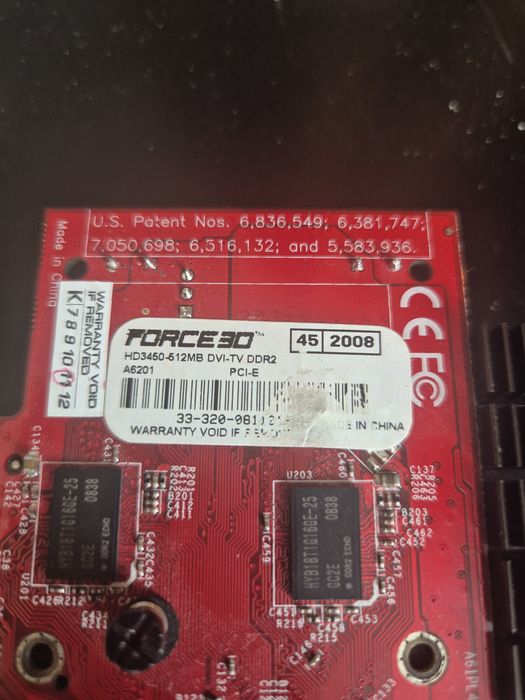 Placa Video Retro Hd3450 512Mb