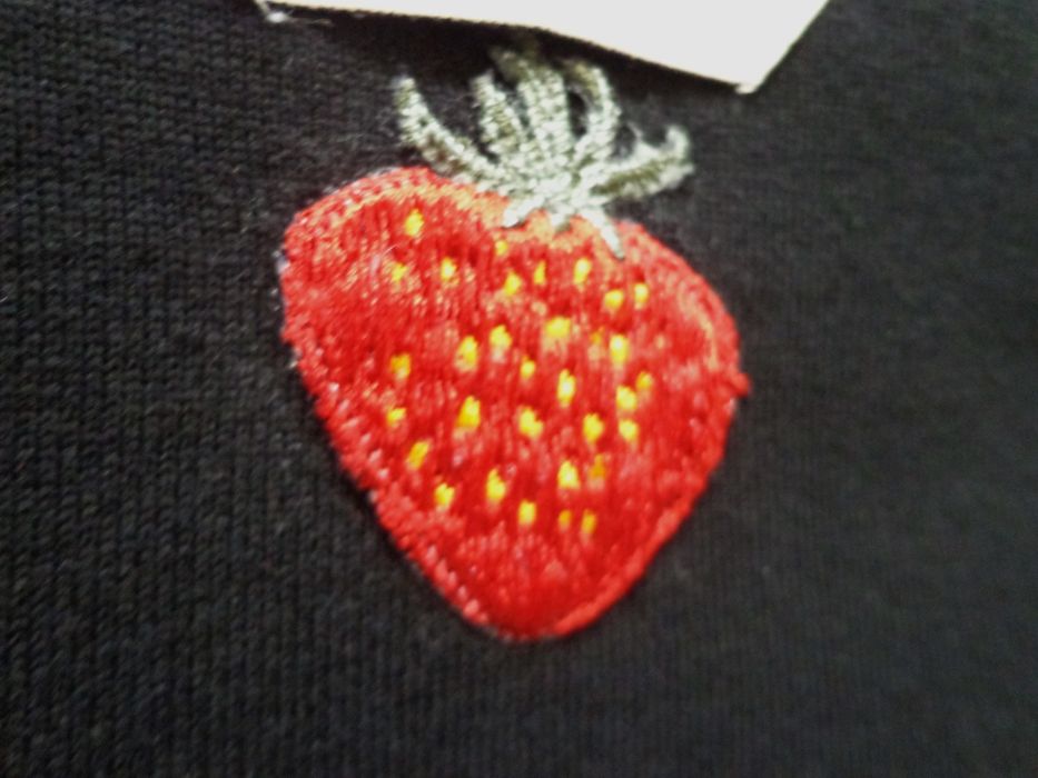 Мъжка тениска JACQUEMUS Strawberry Patch Black T shirts