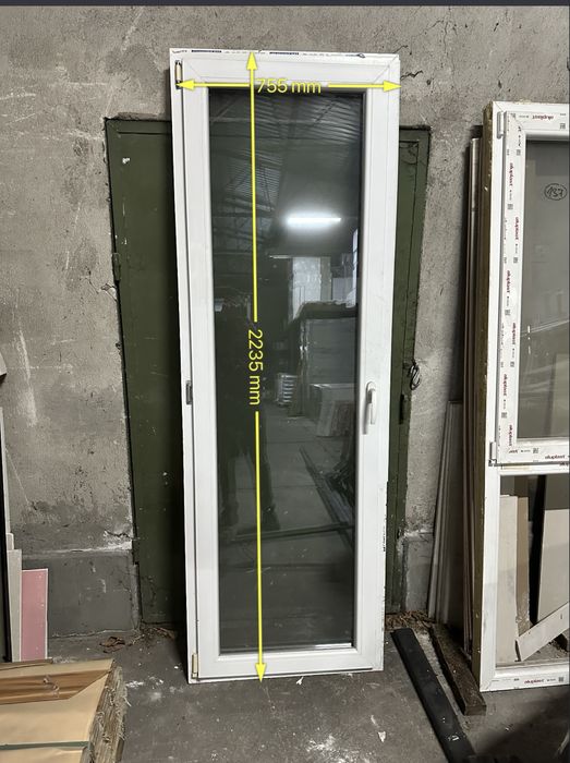 PVC дограма бяла