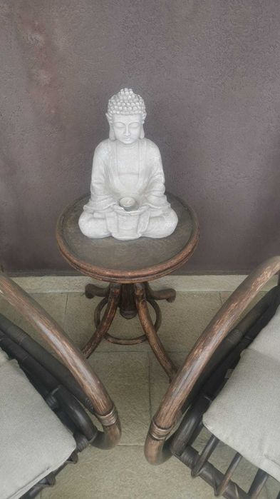 scaun taburet pian rotativ lemn curbat thonet