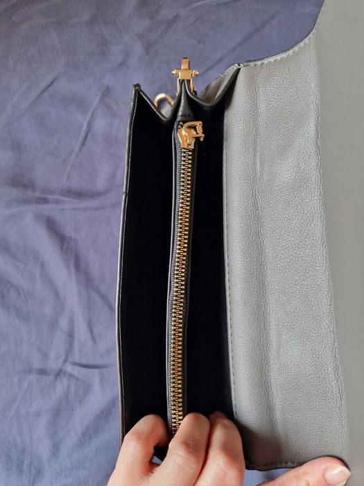 ПРОМОЦИЯ! Бутикова сива дамска чанта