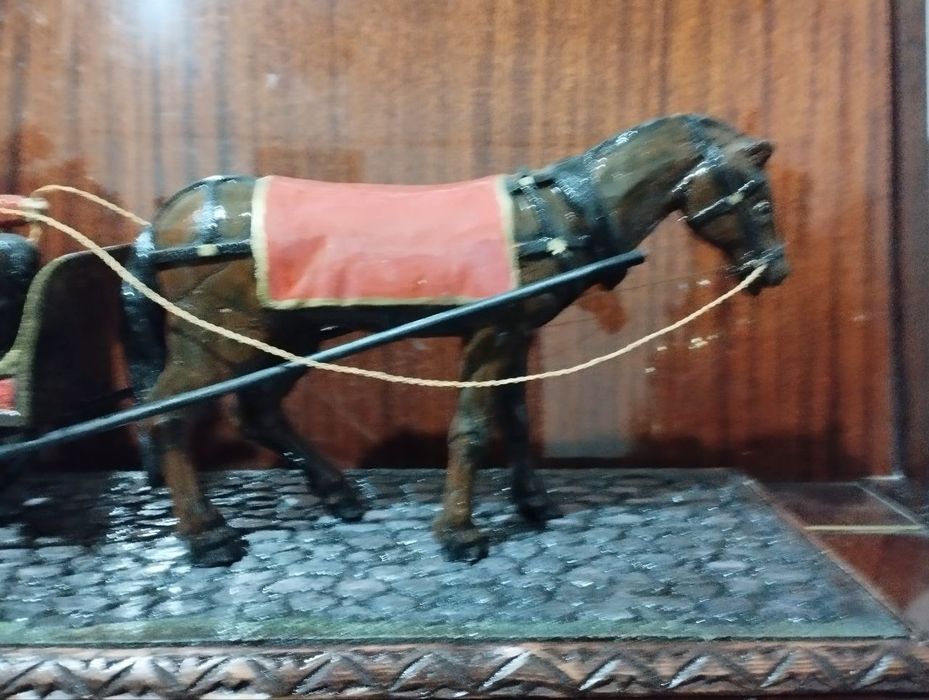 статуэтка шкатулка резьба по дереву бронза литьё ручная работа