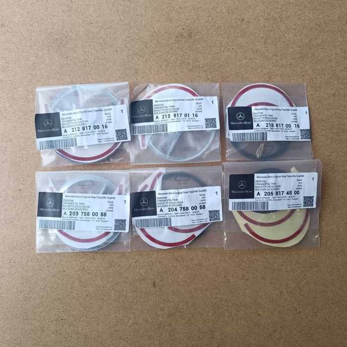 Задна емблема за Мерцедес Mercedes  w204 w210 w211 w212 w213 w221 и др