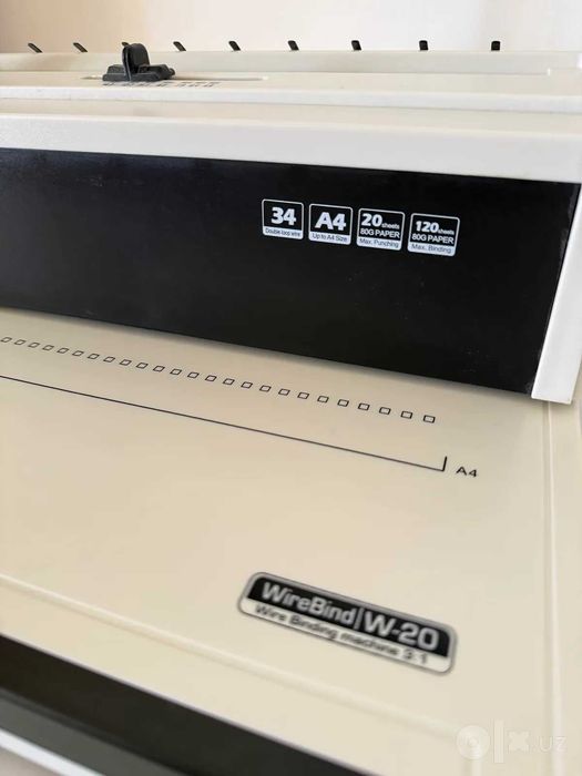 Simli pereplyot apparati WireBind W-20 A4