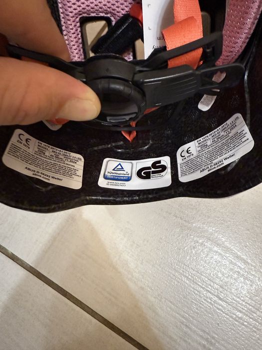 Детска каска Abus Smiley 3.0 rose strawberry