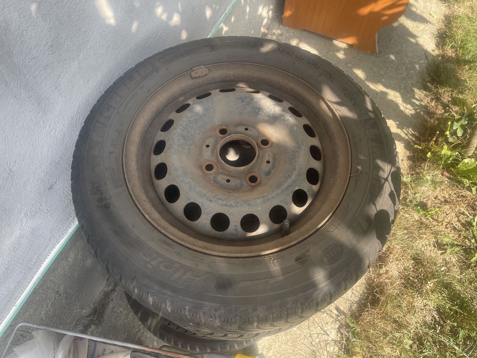 Set jante smart colt sau anve175/65/r15michelin alpin in v m+s 6-7mm