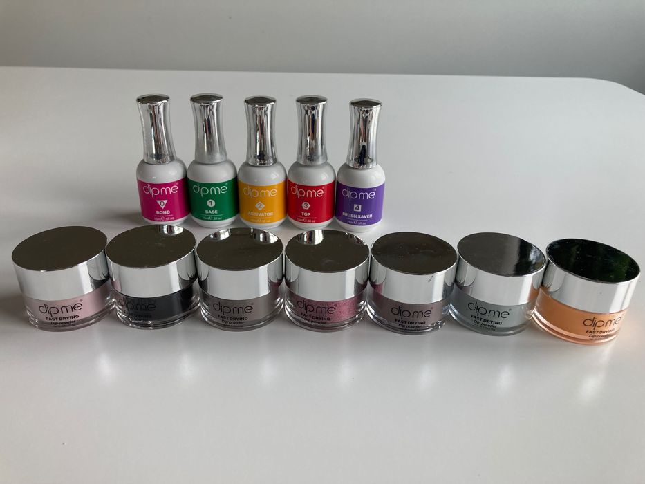 OFERTA! Set pudre REVELNAIL si DIPME + activatori CADOU!
