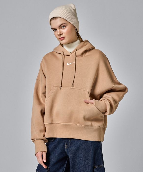 Дамско горнище / худи : Nike W Nsw Jrsy Os Po Hoodie M