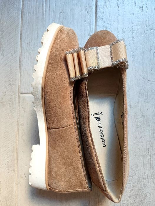 Balerini din piele Waldlaufer  made in Germany