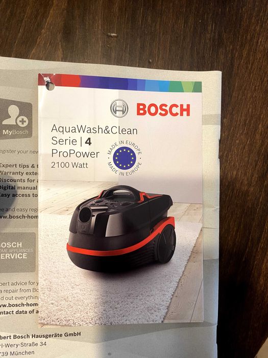 Bosch AquaWash&Clean Serie | 4 - Прахосмукачка