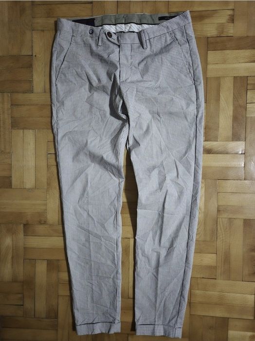 Pantaloni office Filetto, Clark Pantalone Italiano, Bărbați - 48 S / M