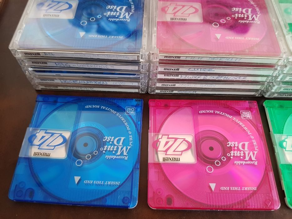 Minidiscuri Maxell 74 min.