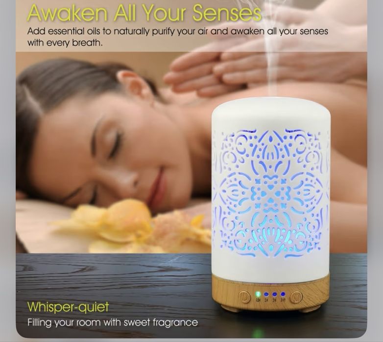 Арома лампа дифузер и солар коте лампа