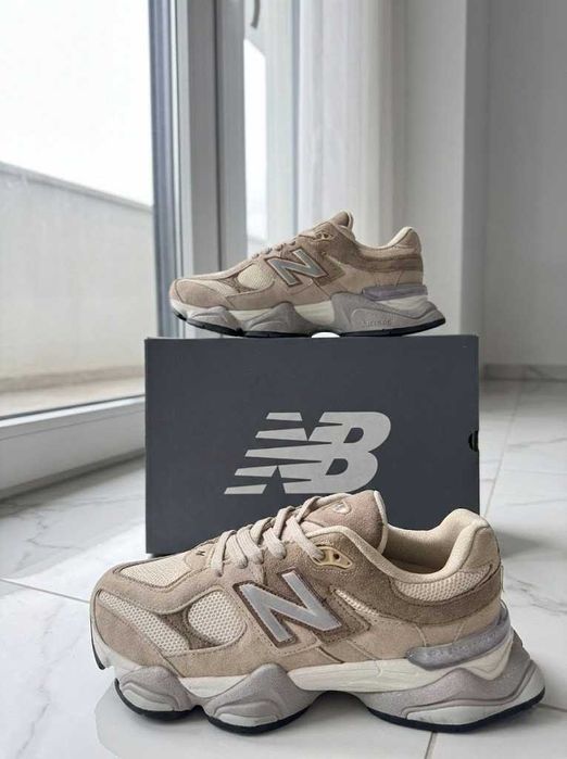 Adidasi New Balance 9060 Icense Rain Cloud Arid Stone PREMIUM