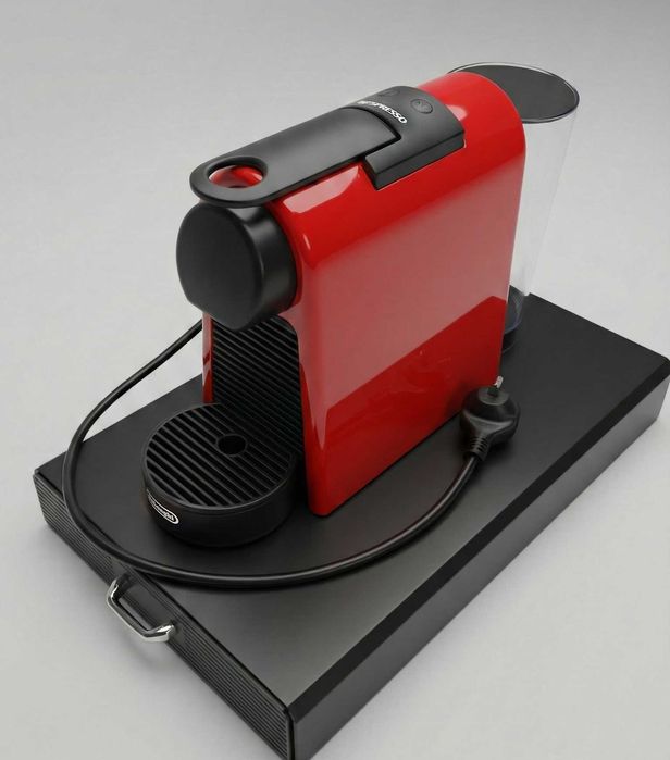 Aparat de cafea Nespresso (capsule) Essenza Mini D30 - Roșu