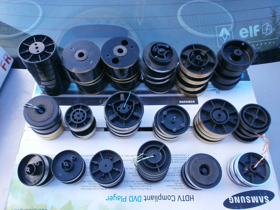 role cauciucate, robinet si suporti deckuri