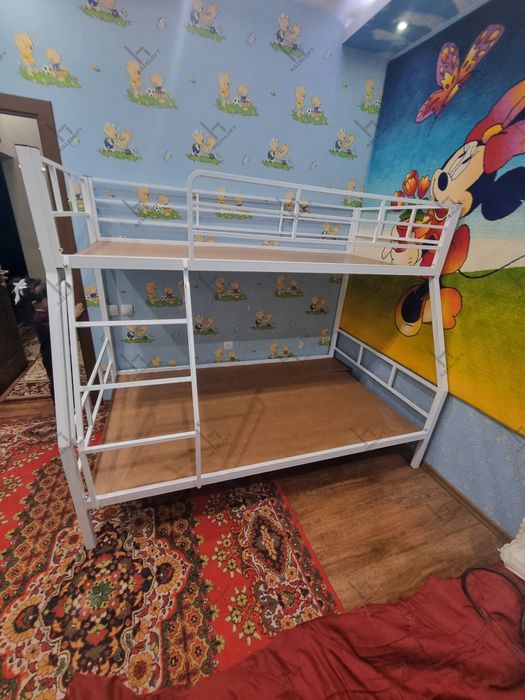 Кровать металлическая, LOFT Style, Разборная,